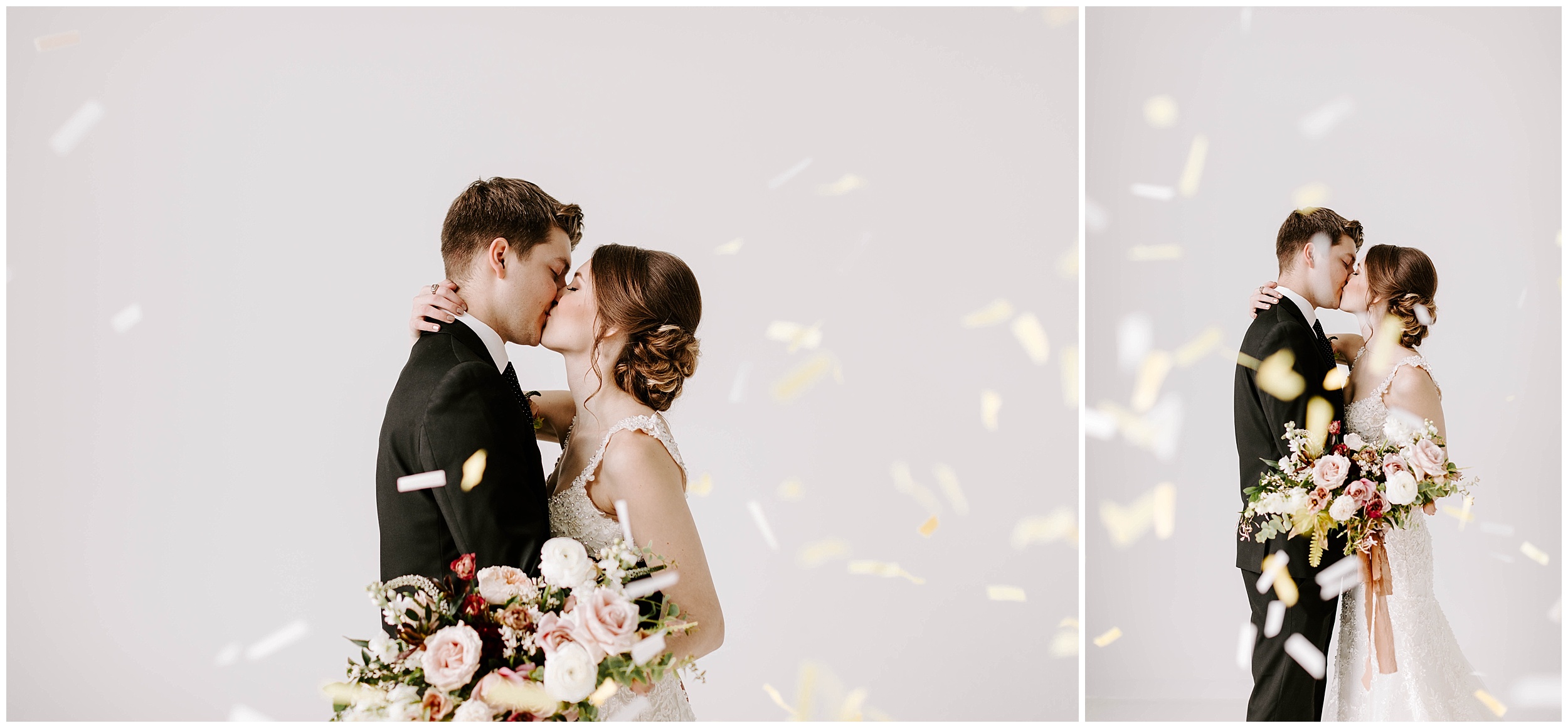 confetti wedding pictures, bridal portraits, SUPPLY Manheim bride and groom portraits, Madeline Isabella Photography
